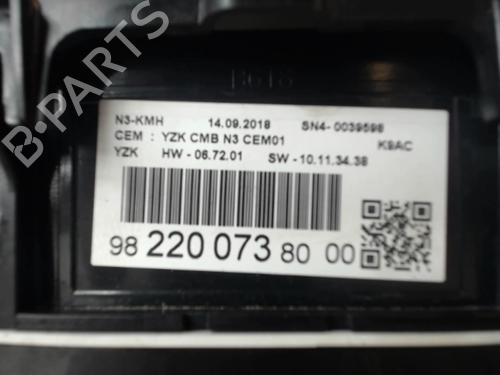 Instrument cluster CITROËN BERLINGO Box Body/MPV (K9) 1.6 BlueHDi 100 | BP25645451C47 