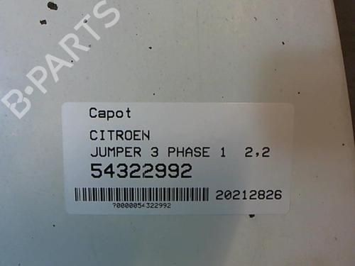 Motorhjelm Motorhjelm CITROËN JUMPER II Van [2006-2026] 34278868 34278868