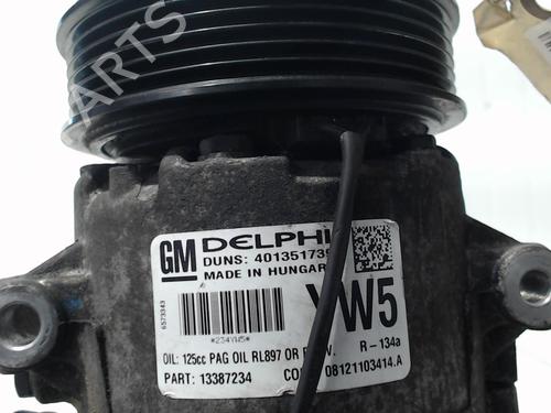 AC compressor OPEL ASTRA J (P10) 1.7 CDTI (68) | BP29251583M34