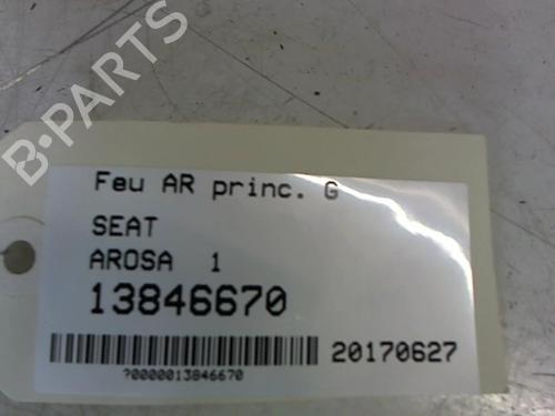 Used Left taillight Left taillight SEAT AROSA (6H1) 1.0 (50 hp) 25643777 25643777