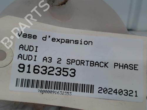 Expansion tank AUDI A3 Sportback (8PA) 2.0 TDI quattro | BP25629655C120 