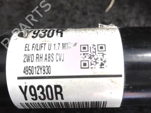 Used Right front driveshaft Right front driveshaft HYUNDAI ix35 (LM, EL, ELH) 1.7 CRDi (116 hp) 25649917 25649917
