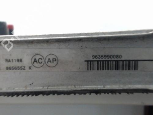 Køler CITROËN C5 I (DC_) 2.0 16V (DCRFNC, DCRFNF) (136 hp) 25635579