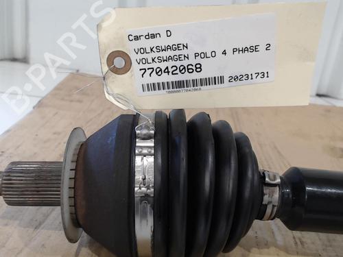 Right front driveshaft VW POLO (9N_, 9A_) 1.4 TDI | BP25891081M39 