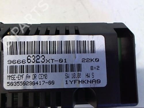 Used Display monitor Display monitor CITROËN C3 II (SC_) 1.4 (73 hp) 25643021 25643021