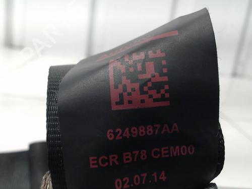 Front right seatbelt CITROËN C4 Picasso II 1.6 HDi / BlueHDi 115 | BP29335531I25 - Image 2