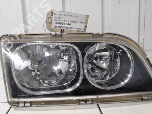 Used Right headlight VOLVO V40 Estate (645) 1.8 i (122 hp) 27654489