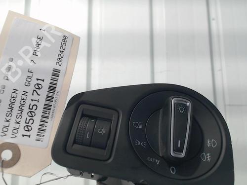 Used Headlight switch VW GOLF VII (5G1, BQ1, BE1, BE2) 1.6 TDI (105 hp) 31023398