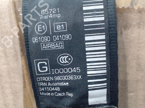 Front left seatbelt CITROËN C3 II (SC_) 1.4 HDi 70 (SC8HZC, SC8HR0, SC8HP4) | BP25628796I26 - Image 2