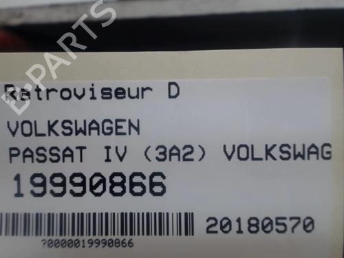 Right mirror VW PASSAT B5 (3B2) 1.9 TDI | BP25635757C27 