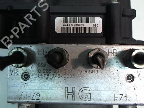 ABS pump OPEL MERIVA A MPV (X03) 1.7 CDTI (E75) | BP25651582M43 