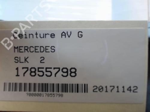 Used Front left seatbelt Front left seatbelt MERCEDES-BENZ SLK (R170) 200 (170.435) (136 hp) 25632219 25632219
