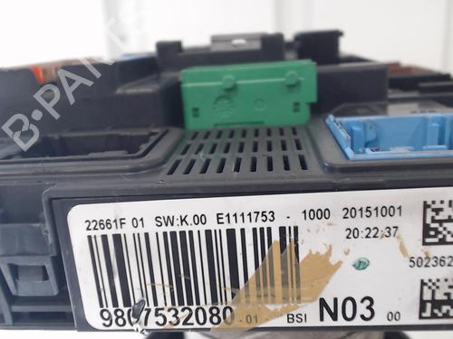 Electronic module PEUGEOT 2008 I (CU_) 1.6 BlueHDi 120 | BP25628266M83 - Image 7