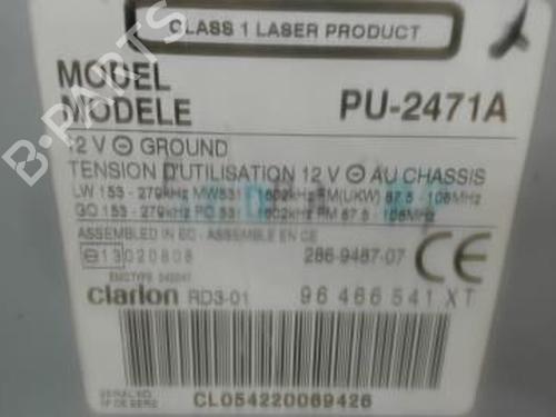 Radio CITROËN C3 I (FC_, FN_) 1.6 16V | BP25639520E6 