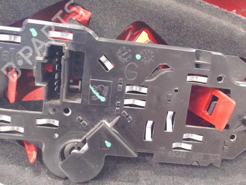 Left taillight PEUGEOT 307 (3A/C) 2.0 HDi 110 | BP27293561C34 