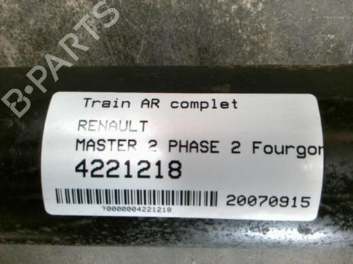 Used Rear axle Rear axle RENAULT MASTER II Van (FD) [1997-2013] 25647309 25647309