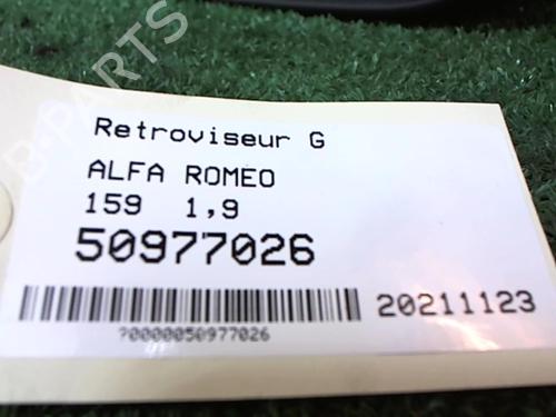 Retrovisor esquerdo Retrovisor esquerdo ALFA ROMEO 159 (939_) 1.9 JTDM 8V (939AXE1B) (120 hp) 25630371 25630371