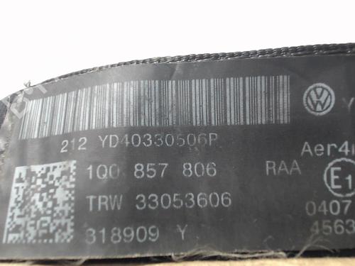 Rear right seatbelt VW EOS (1F7, 1F8) 2.0 TDI | BP31135050I28 - Image 3