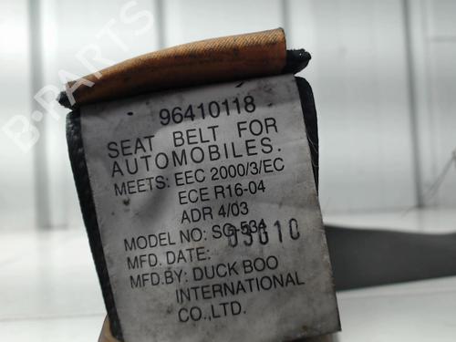 Used Front right seatbelt Front right seatbelt DAEWOO KALOS (KLAS) 1.2 (72 hp) 32113135 32113135