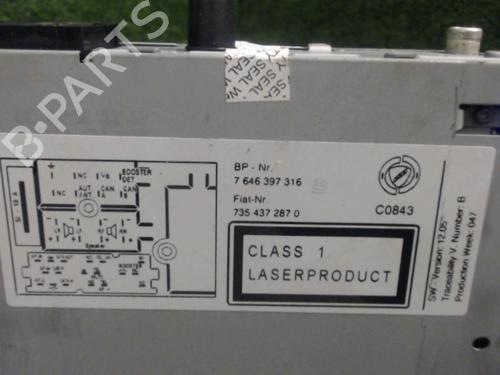 Sistema audio LANCIA YPSILON (843_) 1.3 D Multijet (843.AXF11, 843.AXF1A, 843.AXM11,... | BP25648378E6 