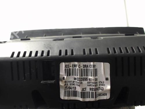 Used Display monitor Display monitor FIAT SCUDO Van (270_, 272_) 2.0 D Multijet (128 hp) 31113383 31113383