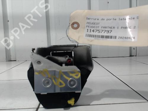 Used Rear right lock PEUGEOT PARTNER Box Body/MPV (5_, G_) 1.6 HDi 75 (75 hp) 31712526