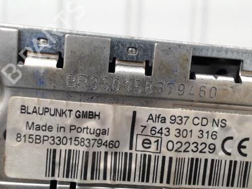 Used Radio Radio ALFA ROMEO 147 (937_) 1.9 JTDM 16V (937.AXN1B, 937.AXZ1B) (170 hp) 25639471 25639471
