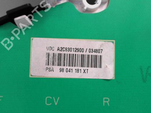 Instrument cluster CITROËN C3 II (SC_) 1.6 HDi | BP25640868C47 