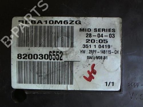 Instrument cluster RENAULT MEGANE II (BM0/1_, CM0/1_) 1.9 dCi (BM0G, CM0G) | BP25638073C47 