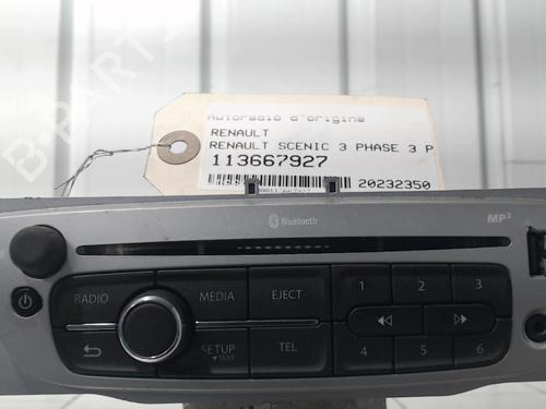 Used Radio RENAULT SCÉNIC III (JZ0/1_) 1.5 dCi (JZ02, JZ0R) (95 hp) 30933209