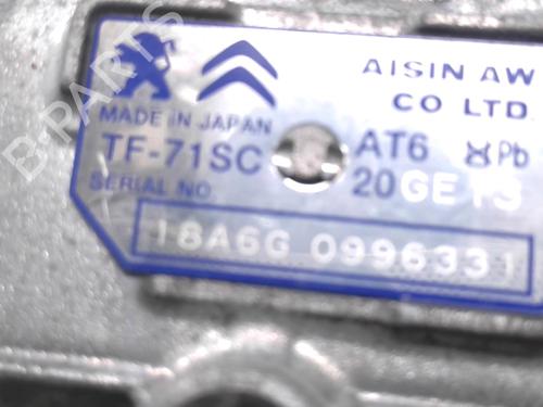Gearbox CITROËN C4 Picasso II 1.2 THP 130 | BP31850678M3 