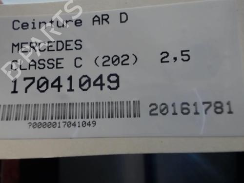 Used Rear right seatbelt Rear right seatbelt MERCEDES-BENZ C-CLASS (W202) C 250 Turbo-D (202.128) (150 hp) 25649093 25649093