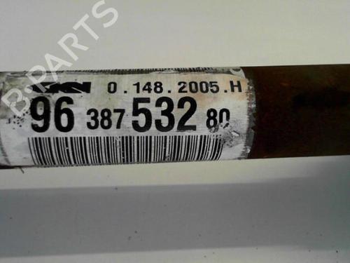 Left front driveshaft PEUGEOT 206 Hatchback (2A/C) 1.4 16V | BP25641027M38 