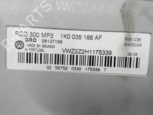 Bilradio VW GOLF V (1K1) 1.9 TDI | BP25634784E6 