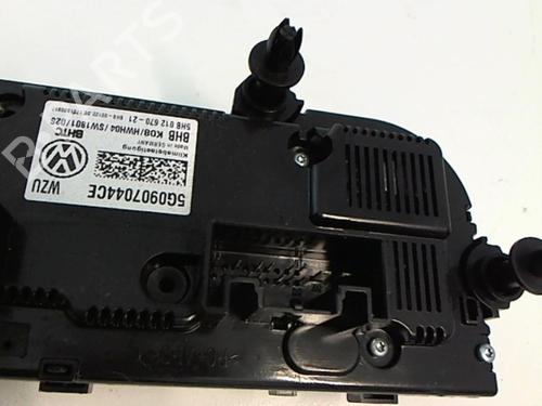 Climate control VW GOLF VII (5G1, BQ1, BE1, BE2) 1.6 TDI | BP25648657I5 