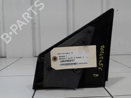 Right mirror RENAULT CLIO III (BR0/1, CR0/1) 1.5 dCi (C/BR0G, C/BR1G) | BP27359072C27 