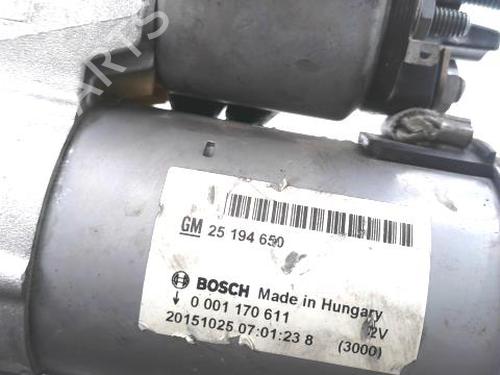 Starter OPEL CORSA E (X15) 1.4 Turbo (08, 68) | BP39932120M8 - Image 4