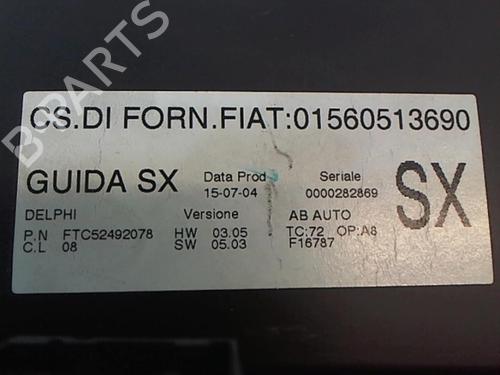 Climate control ALFA ROMEO GT (937_) 1.9 JTD (937CXN1B) | BP25636916I5