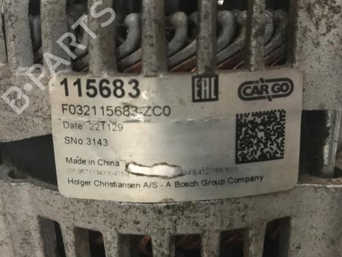 Used Alternator ISUZU D-MAX I (TFR, TFS) 3.0 DiTD 4x4 (TFS85_) (163 hp) 31095404