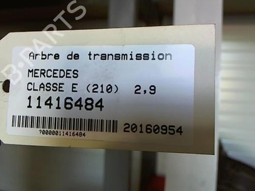 Used Driveshaft MERCEDES-BENZ E-CLASS (W210) E 290 Turbo-D (210.017) (129 hp) 25627928