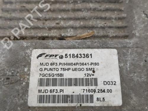 Engine control unit (ECU) FIAT GRANDE PUNTO (199_) 1.3 D Multijet | BP25655741M57