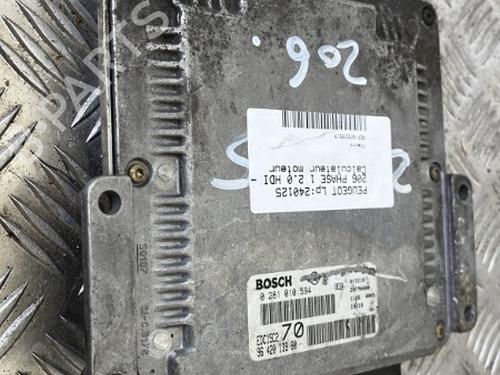 Engine control unit (ECU) PEUGEOT 206 Hatchback (2A/C) 2.0 HDI 90 | BP25658645M57 