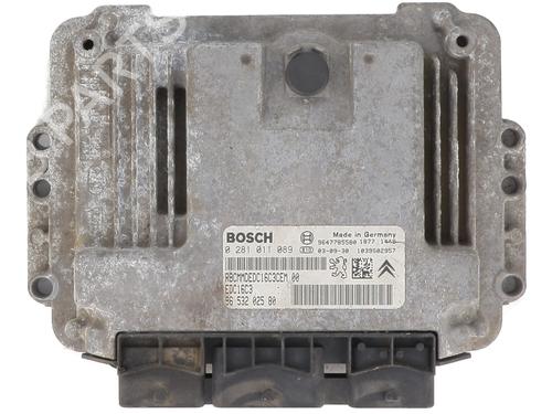 Engine control unit (ECU) PEUGEOT 206 SW (2E/K) 1.4 HDi | BP25660766M57  - Image 5