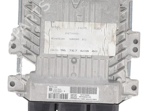Engine control unit (ECU) CITROËN C4 II (NC_) 1.6 HDi 115 | BP25659007M57  - Image 7