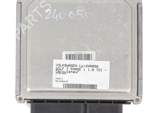 Engine control unit (ECU) VW GOLF VII (5G1, BQ1, BE1, BE2) 1.6 TDI | BP33634979M57 - Image 2
