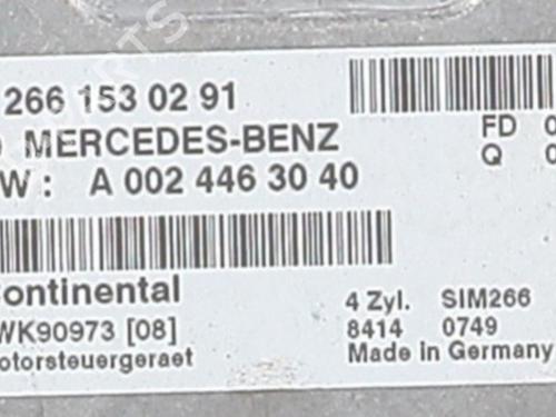 engine-control-unit-ecu-mercedes-benz-a-class-w169-2004-2005-2006-2007-2008-2009-2010-2011-2012-25658344 main image