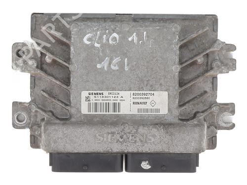 Engine control unit (ECU) RENAULT CLIO II (BB_, CB_) 1.4 16V (B/CB0P, BB13) | BP28210810M57 