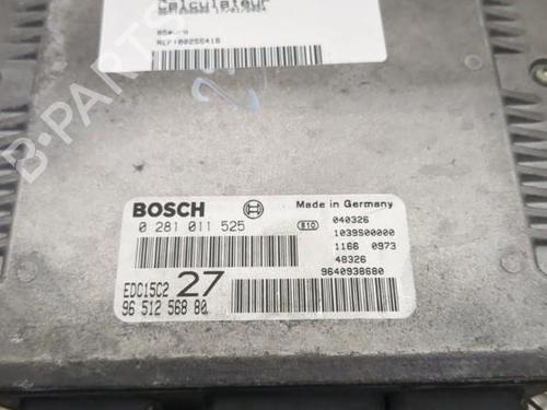 Calculateur moteur (ecu) PEUGEOT 206 Hatchback (2A/C) 2.0 HDI 90 (90 hp) 25660771