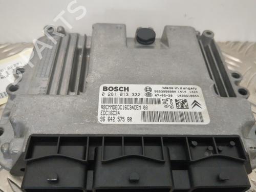 Motorstyringsenhet PEUGEOT 407 (6D_) 1.6 HDi 110 (6D9HZC, 6D9HYC) (109 hp) 25657508