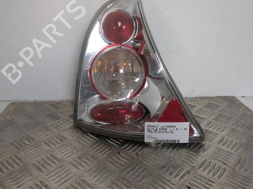 Used Left taillight RENAULT CLIO II (BB_, CB_) 1.2 (BB0A, BB0F, BB10, BB1K, BB28, BB2D, BB2H, CB0A,... (58 hp) 25656541